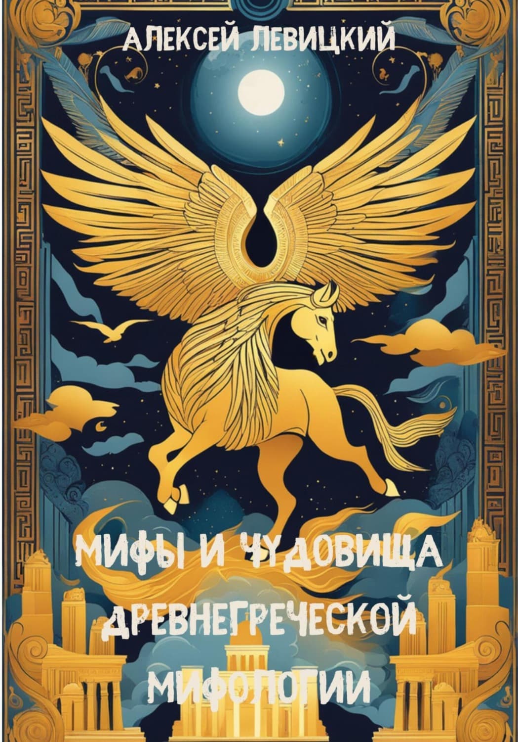 Обложка книги «Мифы и чудовища древнегреческой мифологии» — Андрей Левицкий