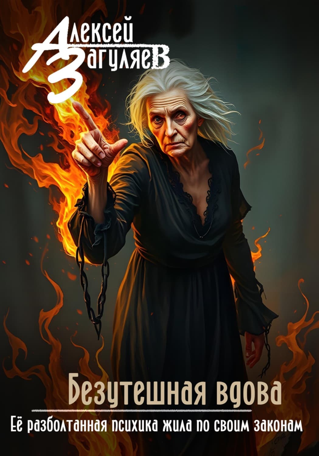 Обложка книги «Безутешная вдова» — Алексей Загуляев