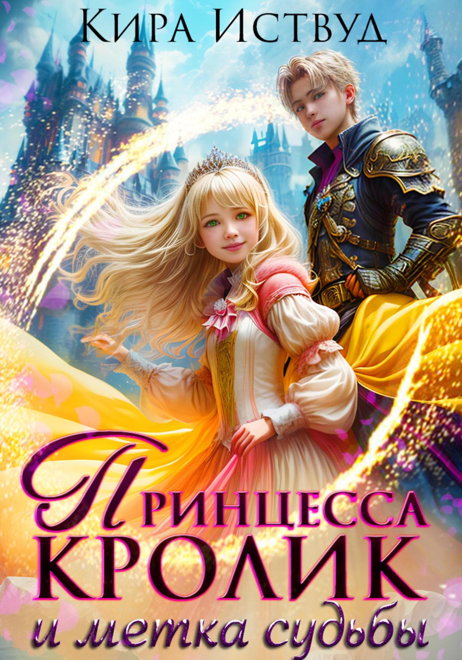Обложка книги «Принцесса-кролик и метка демона» — Кира Иствуд