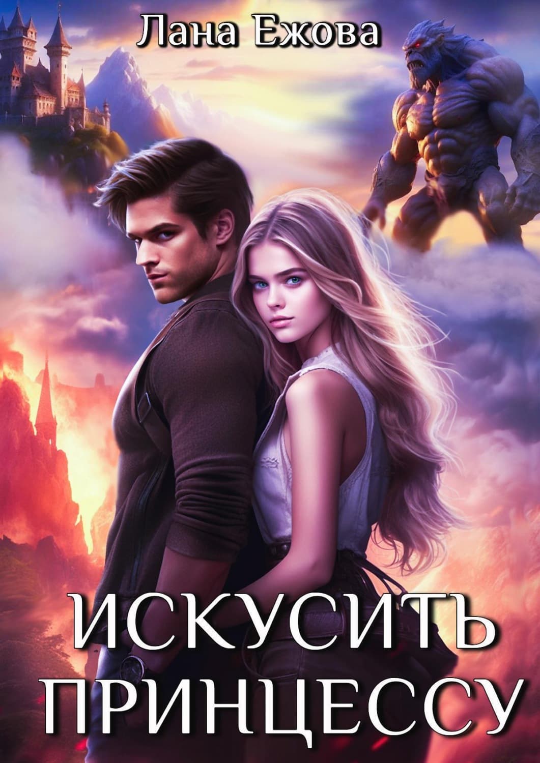 Обложка книги «Искусить принцессу» — Лана Ежова