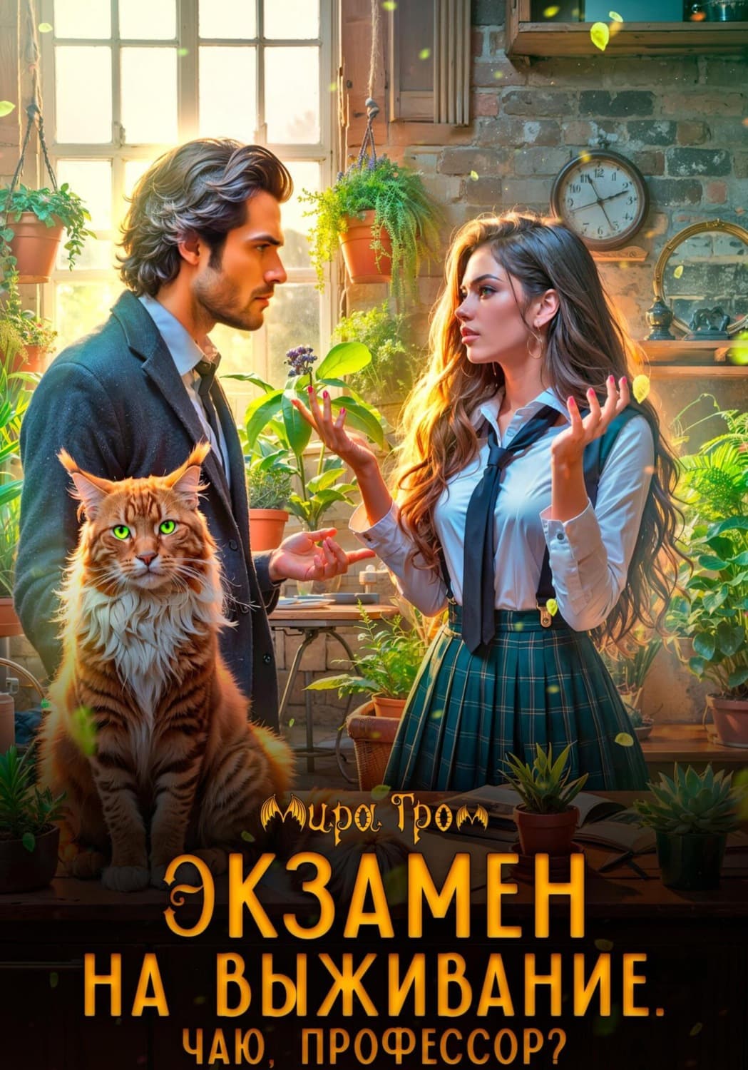Обложка книги «Экзамен на выживание. Чаю, профессор?» — Михаил Гром