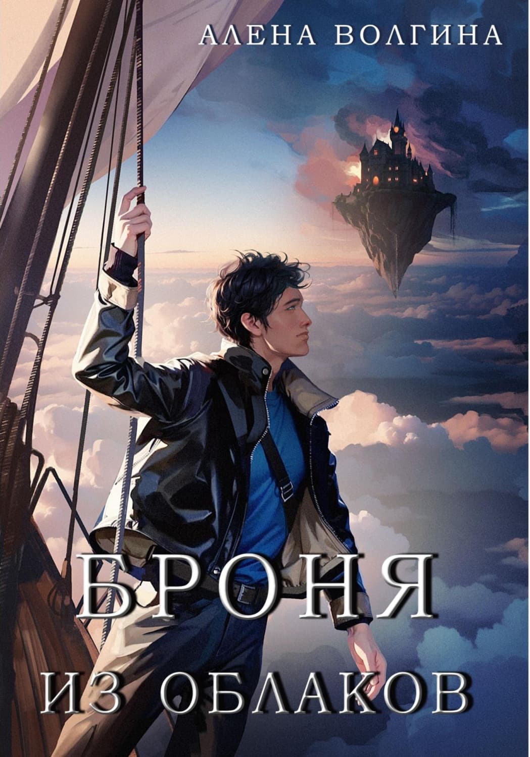 Обложка книги «Броня из облаков» — Алена Волгина