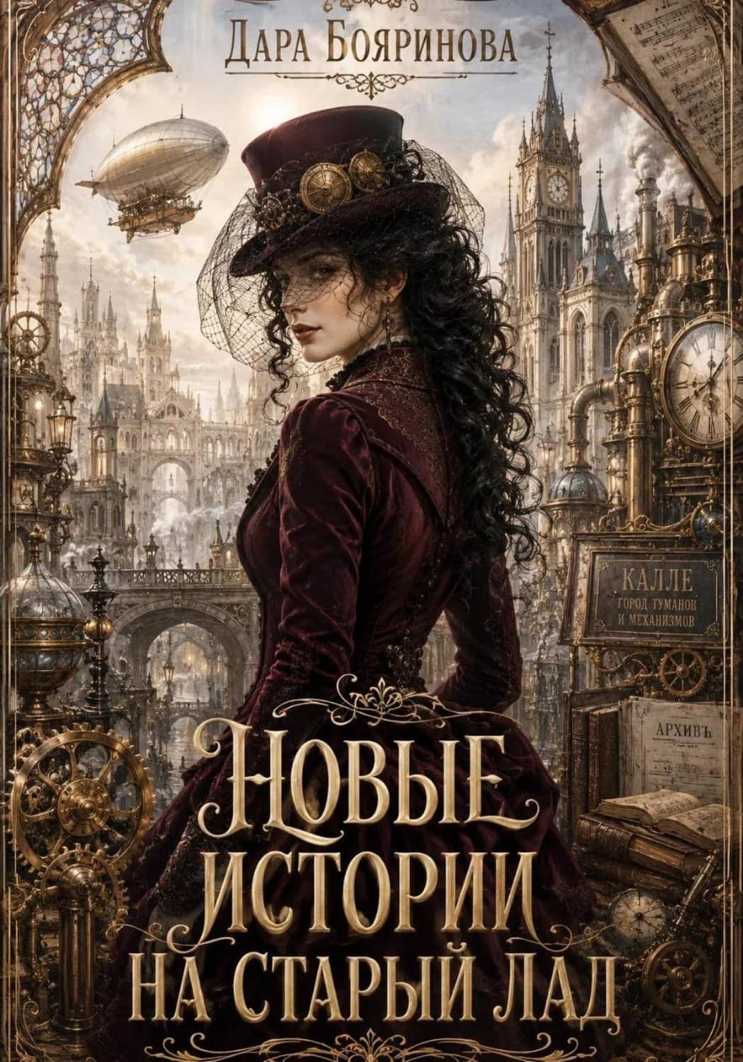 Обложка книги «Новые истории на старый лад» — Дара Бояринова