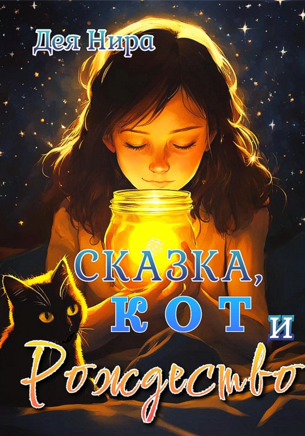 Обложка книги «Сказка, кот и Рождество» — Дея Нира