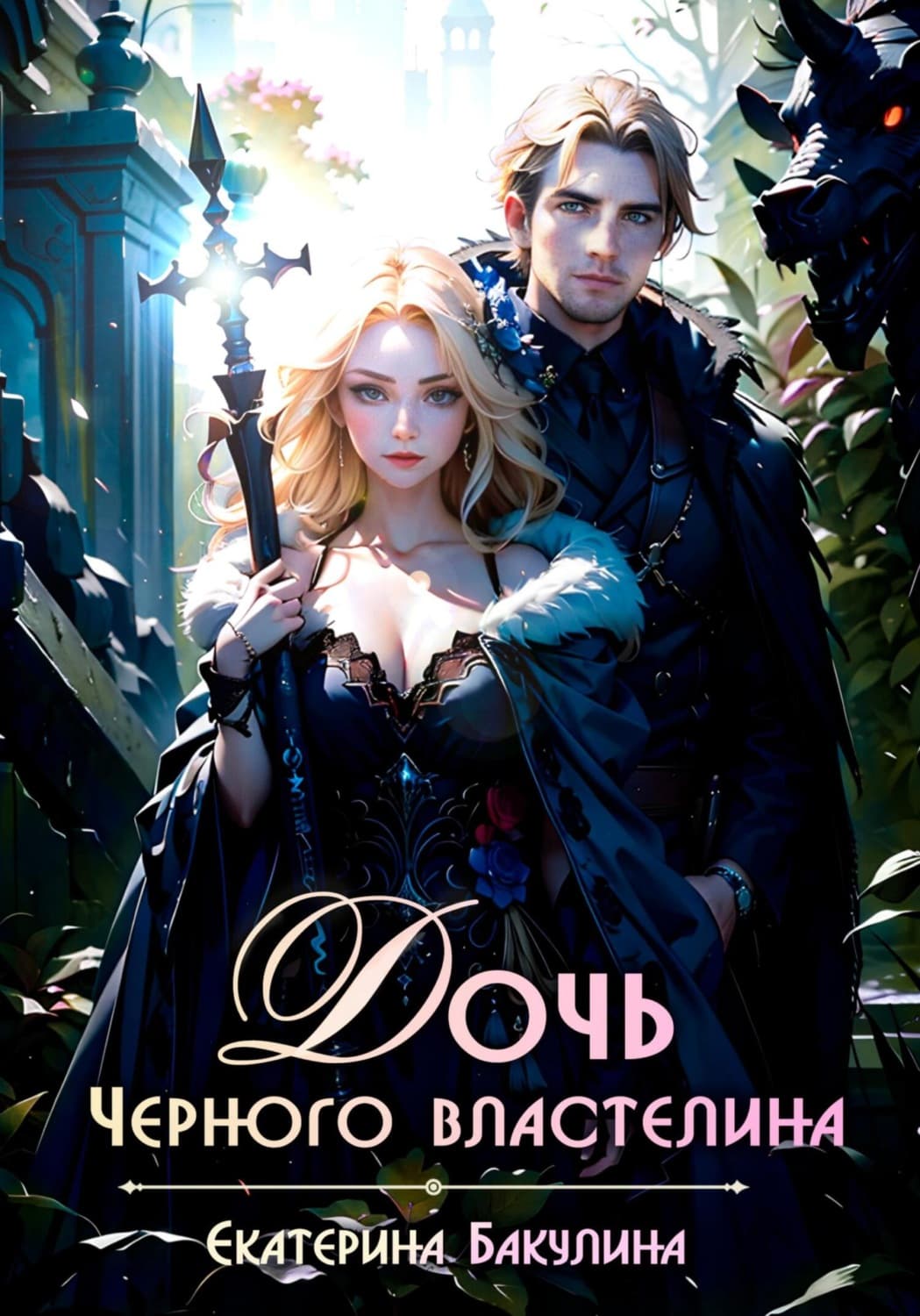 Обложка книги «Дочь Черного властелина» — Екатерина Бакулина
