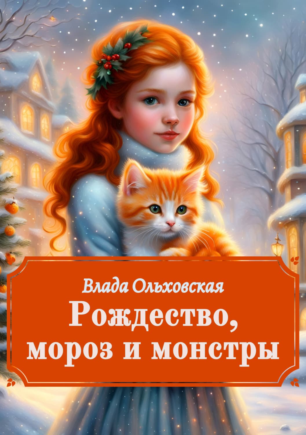 Обложка книги «Рождество, мороз и монстры» — Влада Ольховская