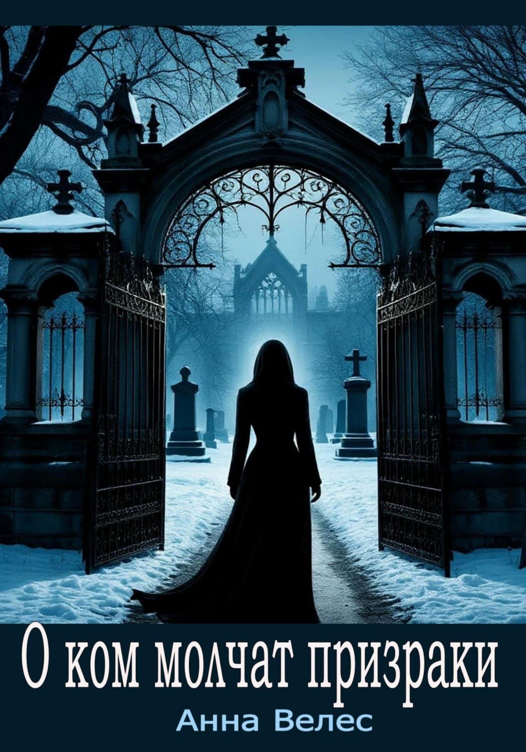 Обложка книги «О ком молчат призраки» — Анна Велес