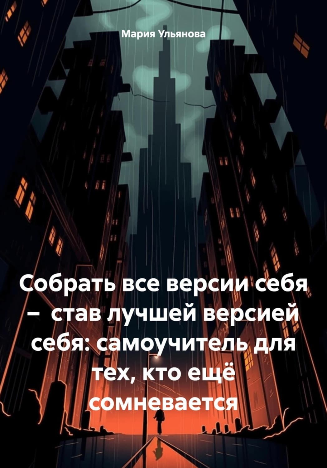 Обложка книги «Собрать все версии себя – став лучшей версией себя: самоучитель для тех, кто ещё сомневается» — Марина Ульянова