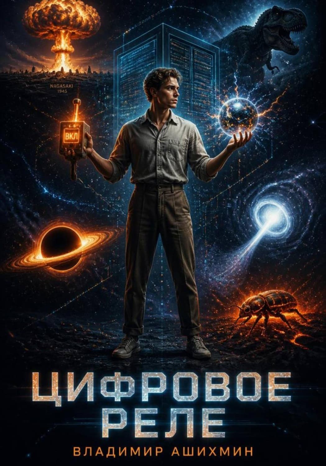 Обложка книги «Цифровое реле» — Владимир Ашихмин
