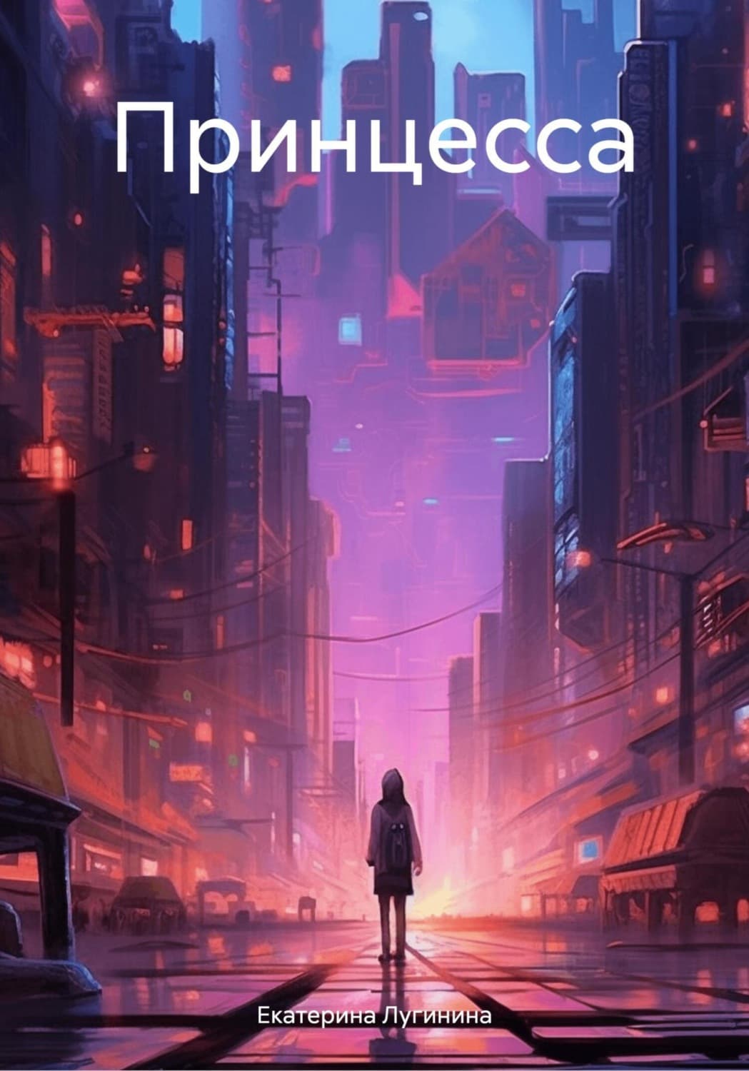 Обложка книги «Принцесса» — Екатерина Лугинина