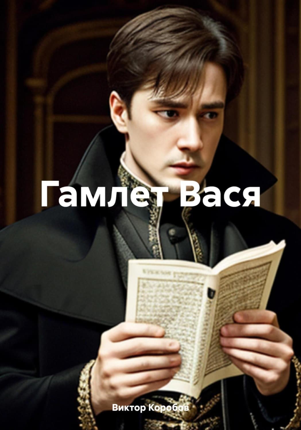 Обложка книги «Гамлет Вася» — Виктор Коробов