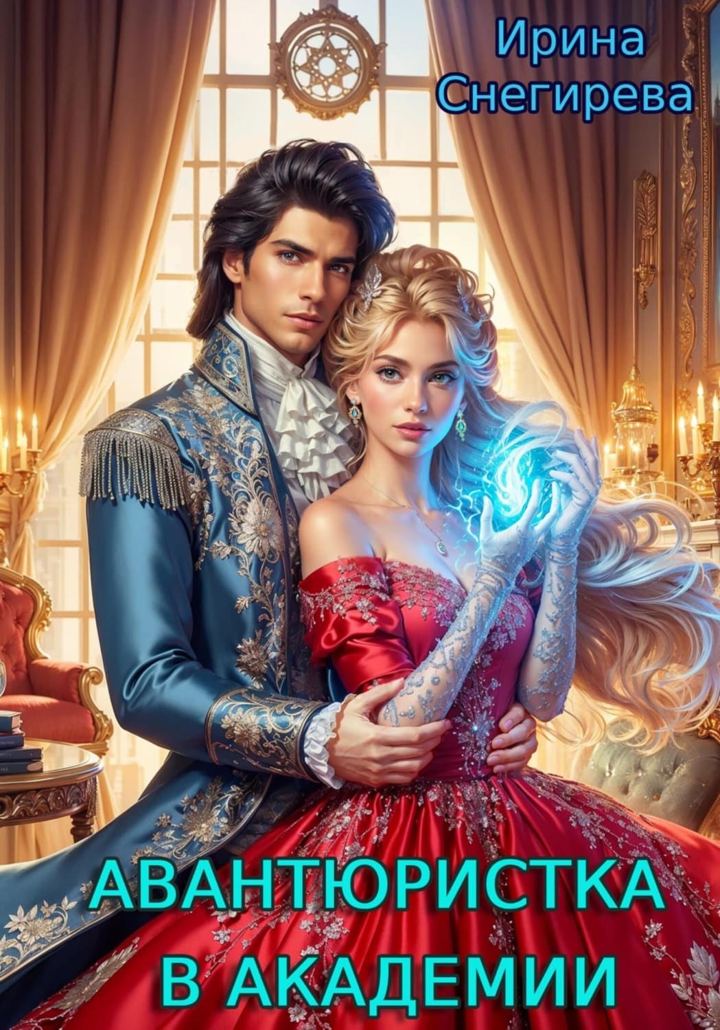 Обложка книги «Авантюристка в Академии» — Ирина Снегирева