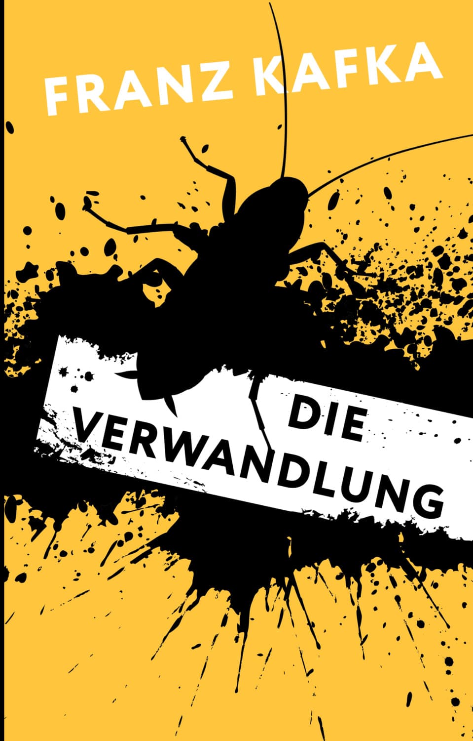 Обложка книги «Превращение / Die Verwandlung» — Франц Кафка
