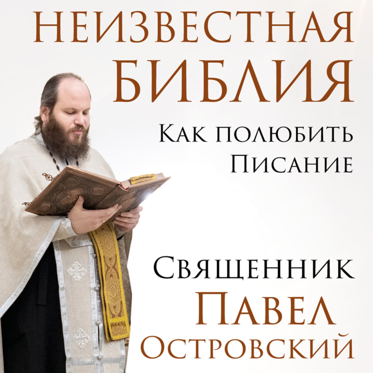 Обложка книги «Неизвестная Библия. Как полюбить Писание» — священник Павел Островский