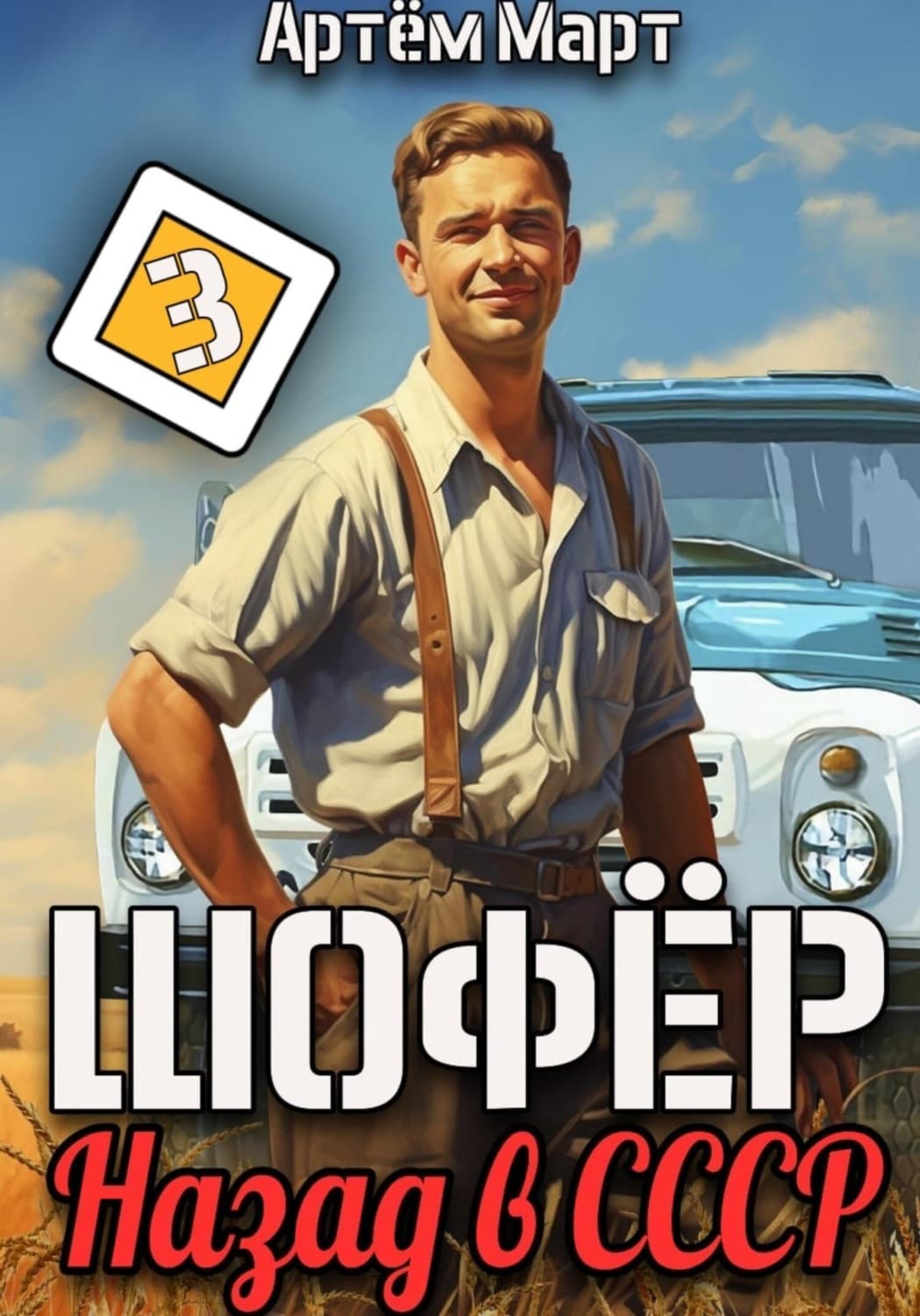 Обложка книги «Шофёр. Назад в СССР. Том 3» — Александр Март