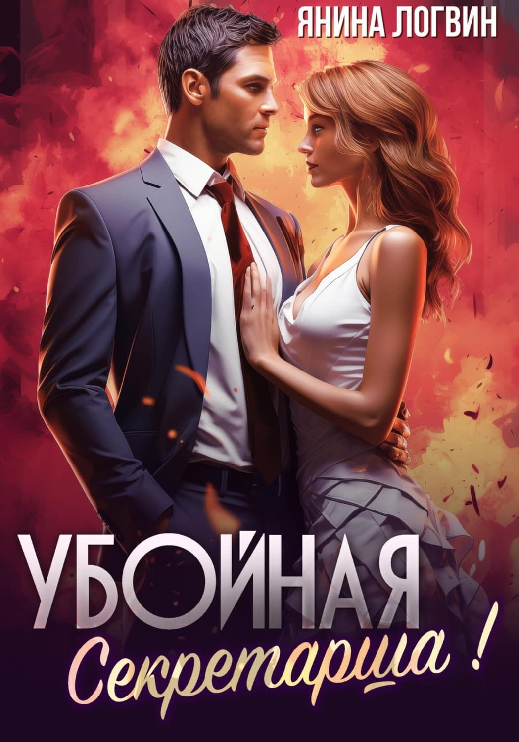 Обложка книги «Убойная секретарша!» — Янина Логвин