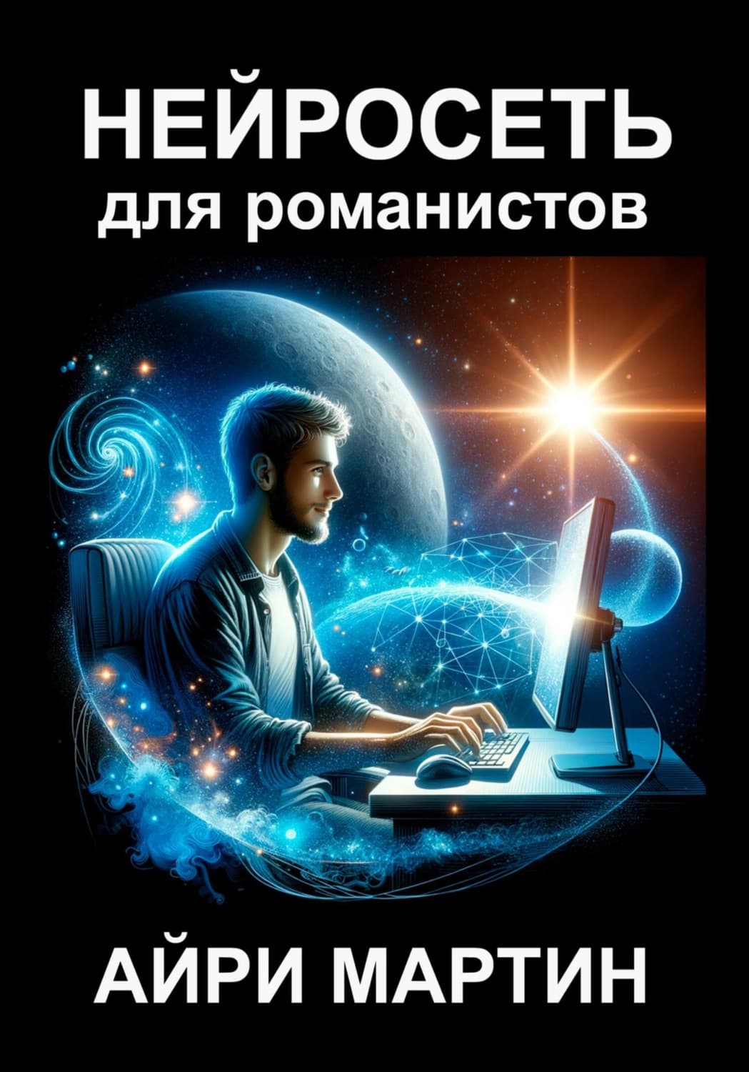 Обложка книги «Нейросеть для романистов» — Антон Мартин