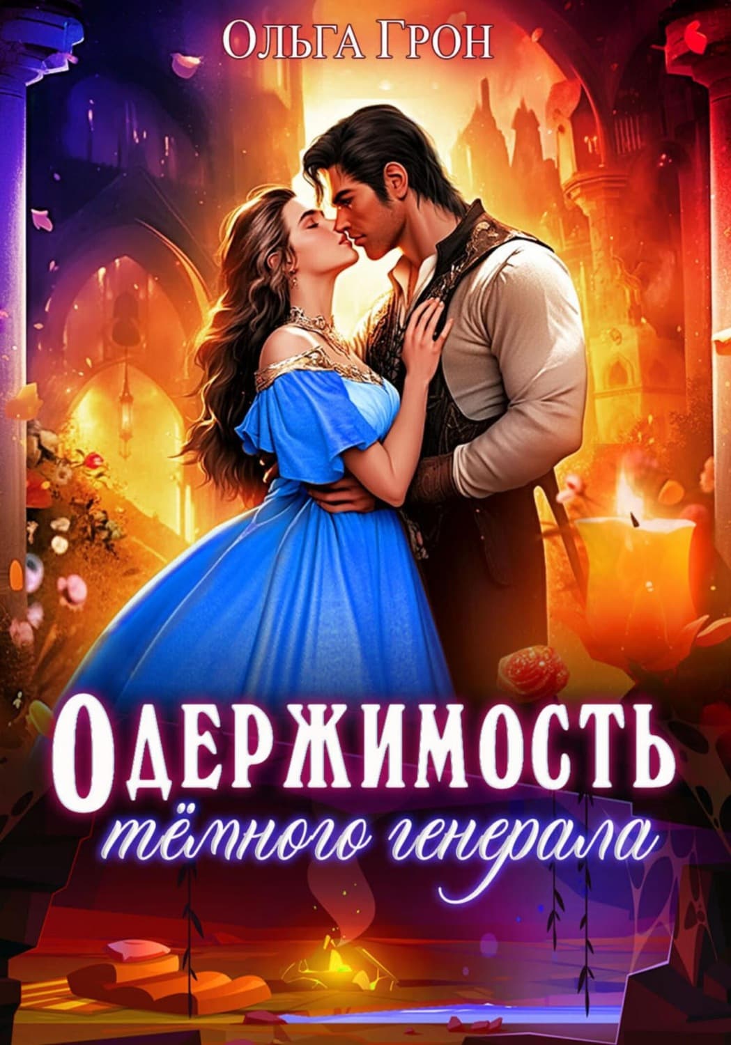 Обложка книги «Одержимость тёмного генерала» — Ольга Грон