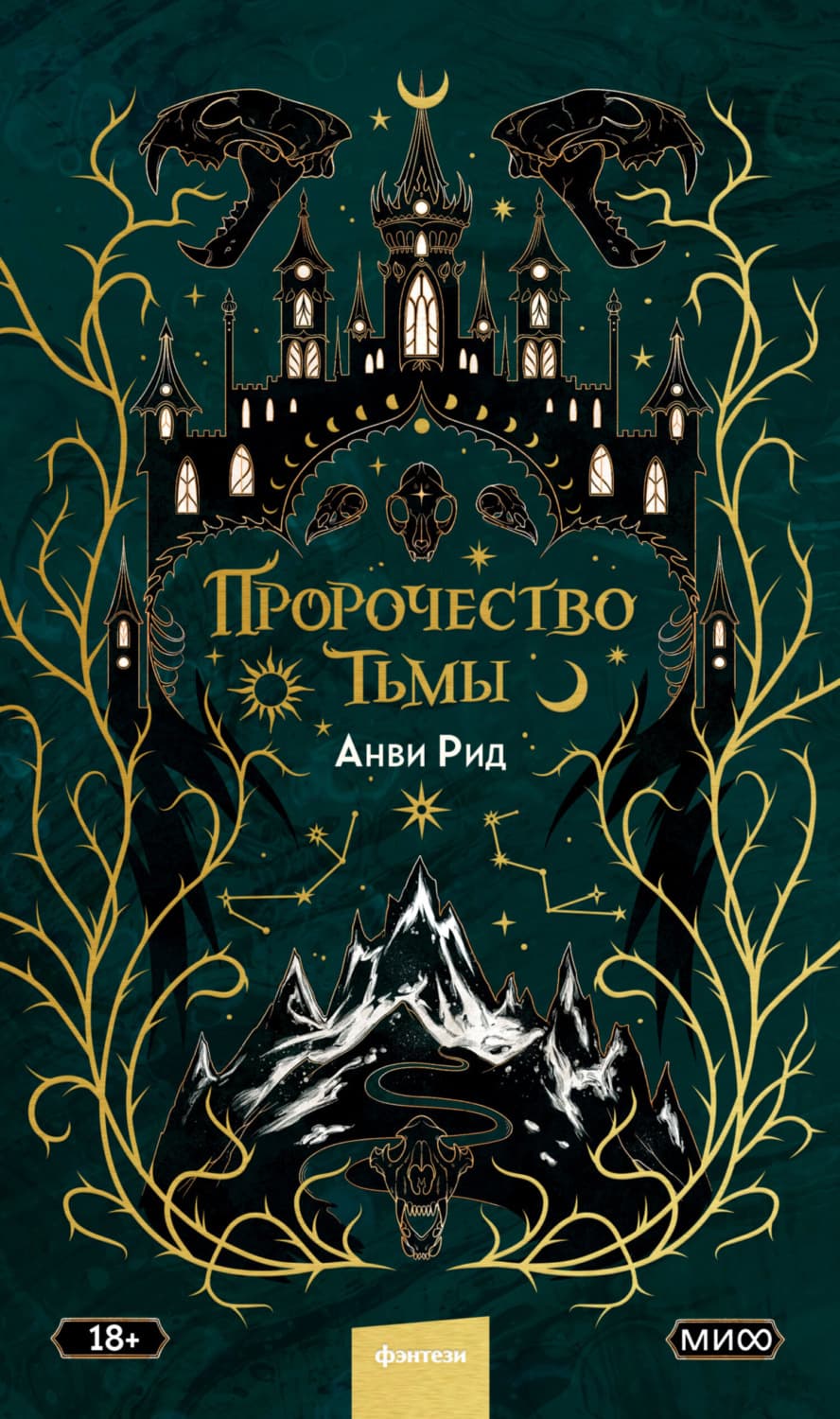 Обложка книги «Пророчество тьмы» — Анви Рид