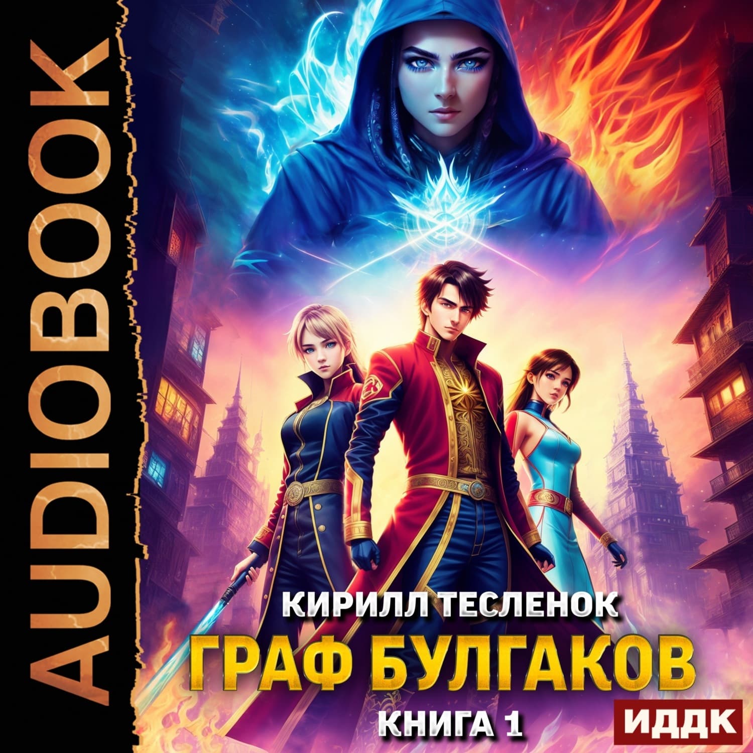 Обложка книги «Граф Булгаков. Книга 1. Укротить Аномалию» — Кирилл Тесленок