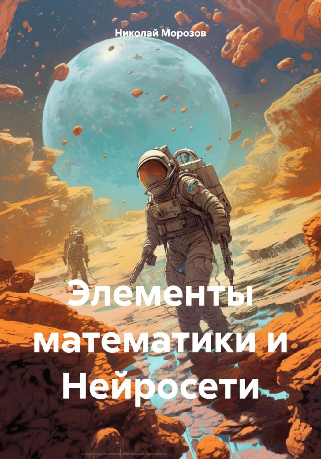 Обложка книги «Элементы математики и Нейросети» — Николай Морозов