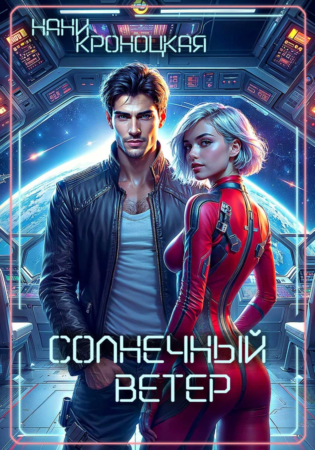 Обложка книги «Солнечный ветер» — Нани Кроноцкая