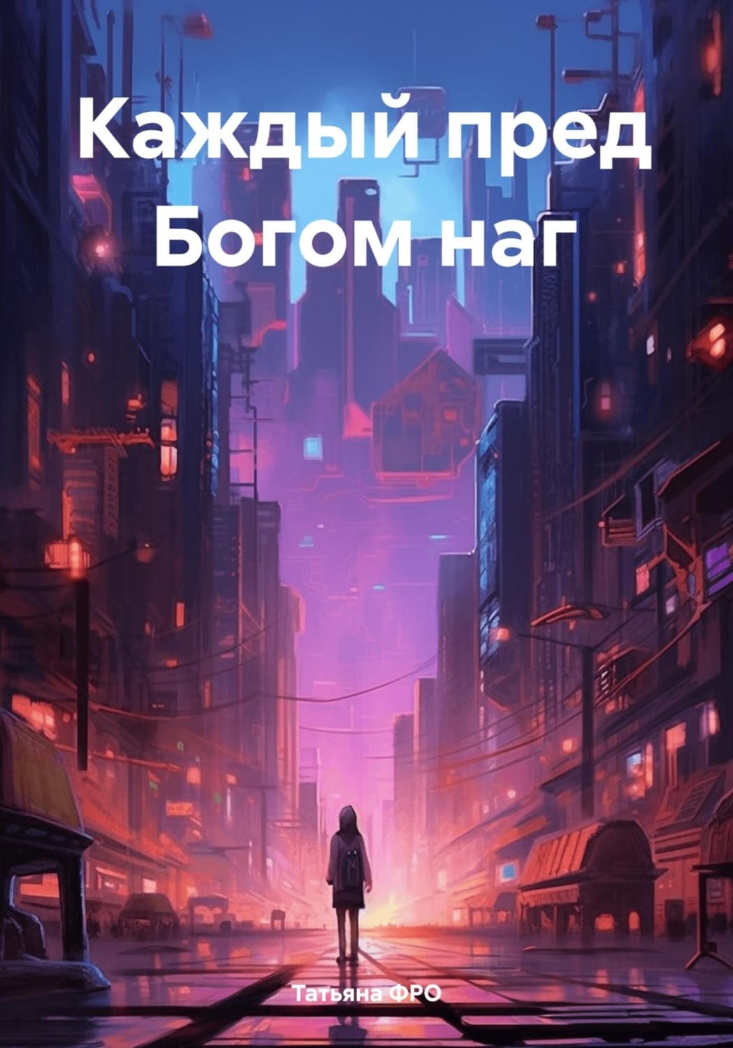 Обложка книги «Каждый пред Богом наг» — Татьяна Фро