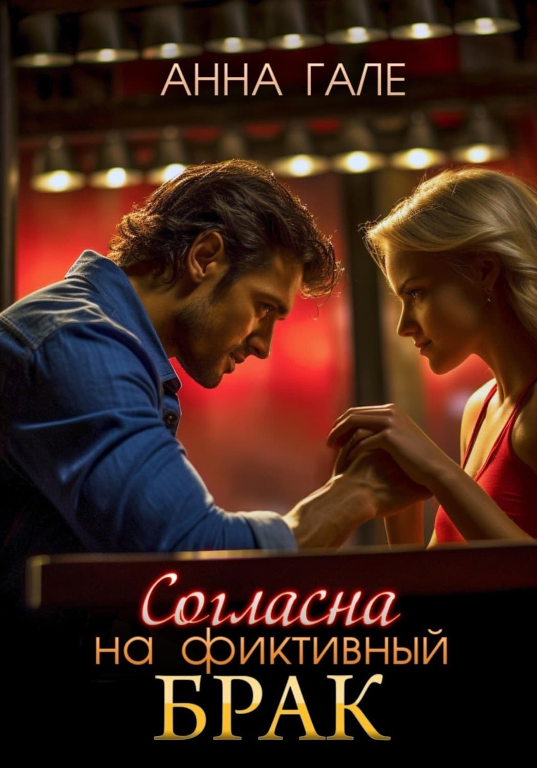 Обложка книги «Согласна на фиктивный брак» — Анна Гале