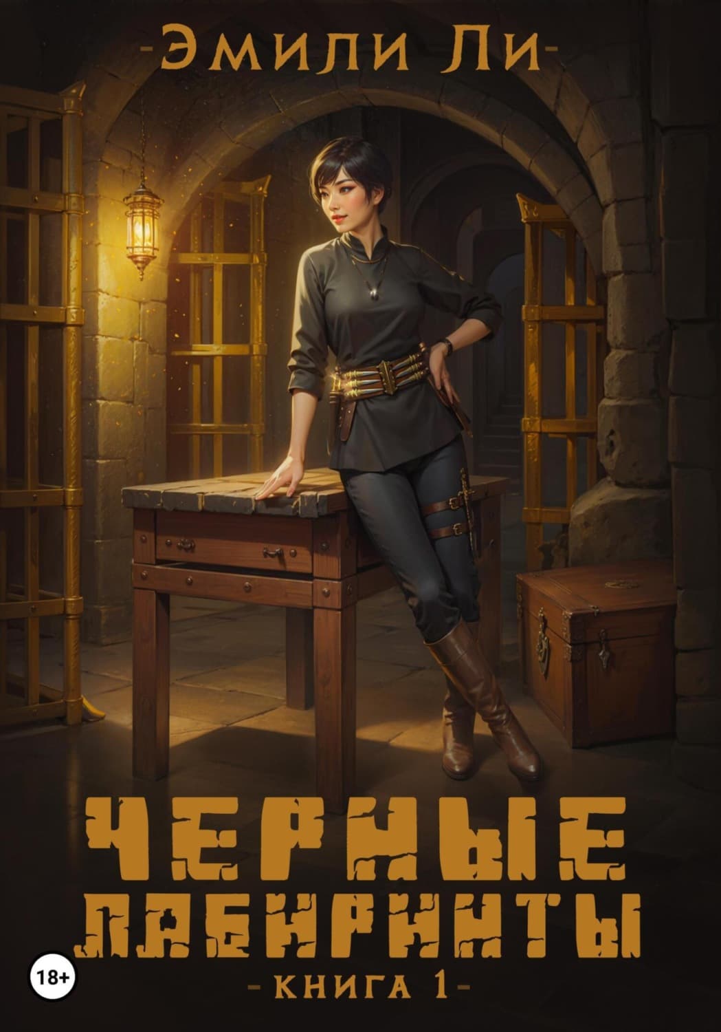 Обложка книги «Черные лабиринты. Книга 1» — Эжен Делакруа Ли