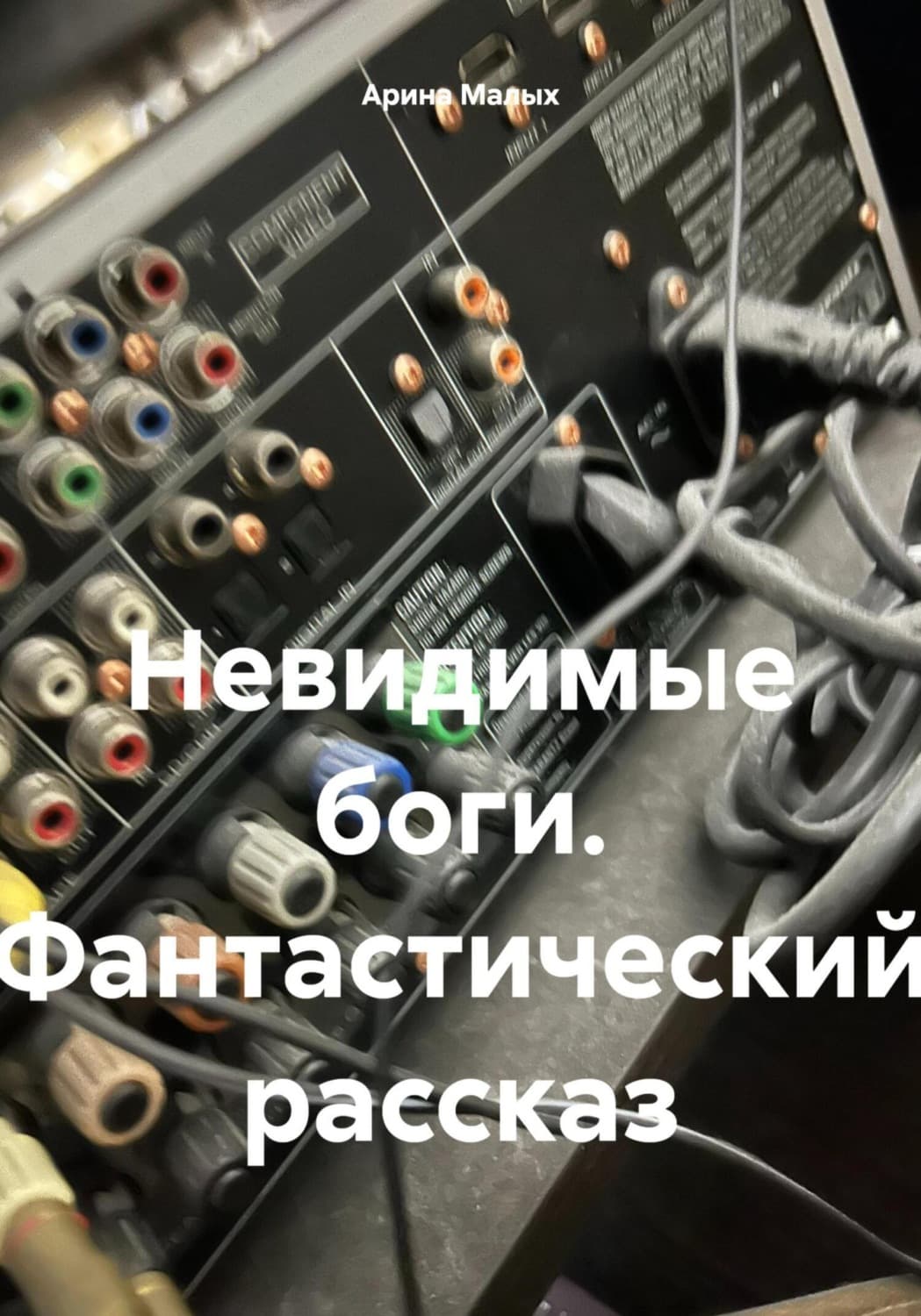 Обложка книги «Невидимые боги. Фантастический рассказ» — Мур Арина