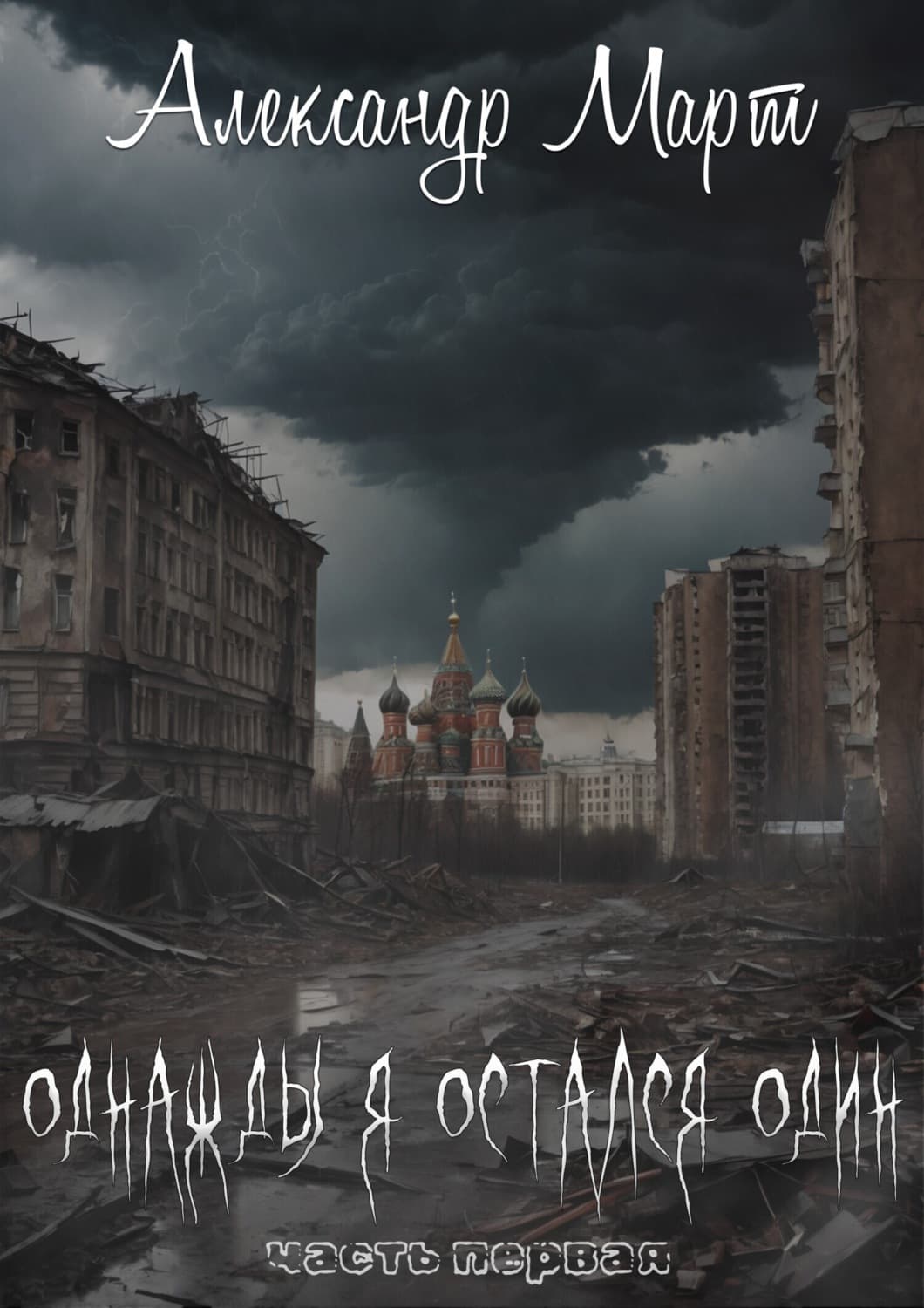 Обложка книги «Однажды я остался один» — Александр Март