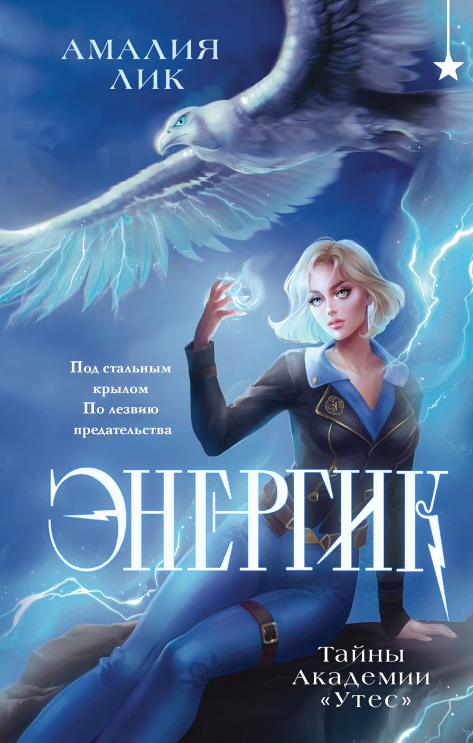 Обложка книги «Энергик. Тайны Академии «Утес»» — Анастасия Лик