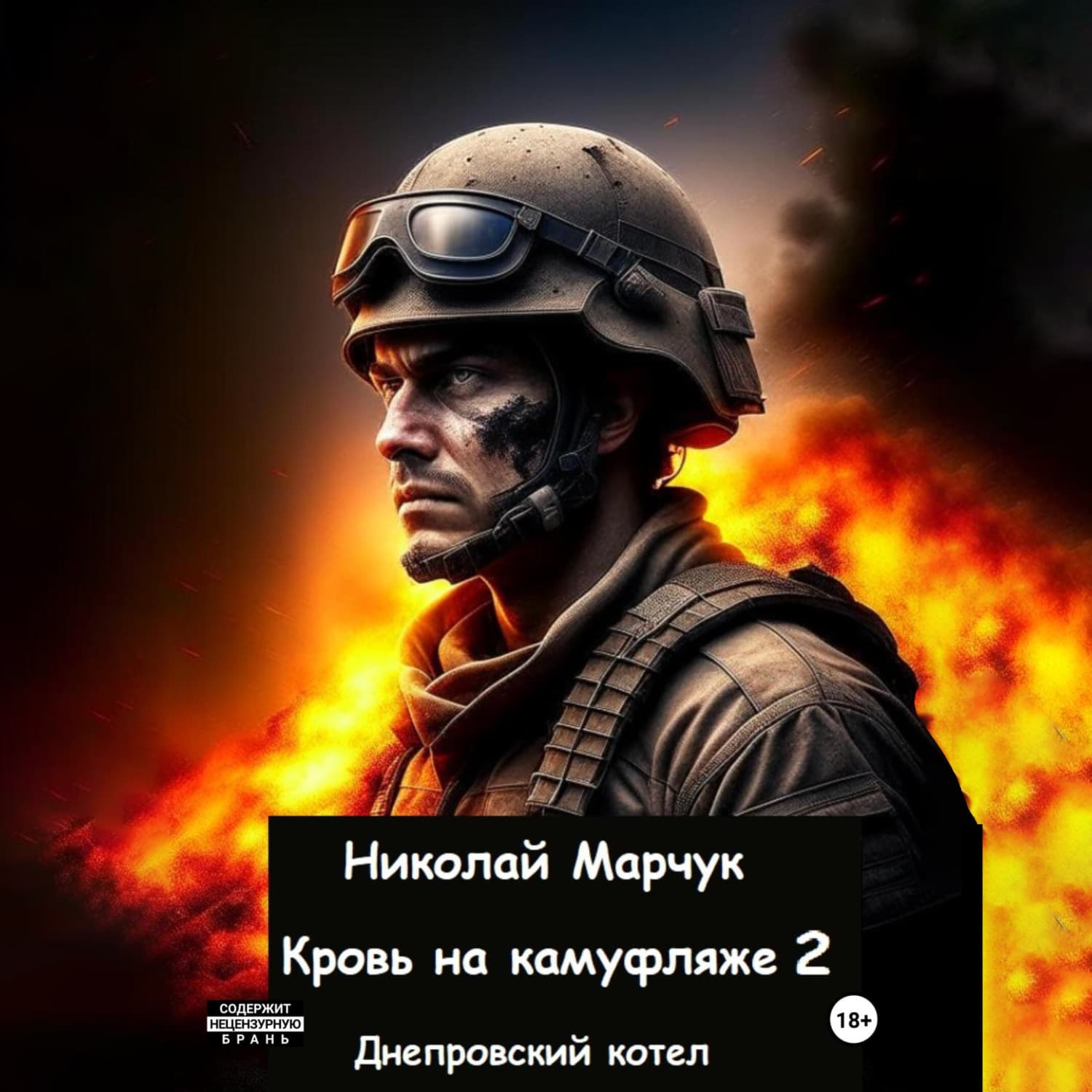 Обложка книги «Кровь на камуфляже 2» — Николай Марчук