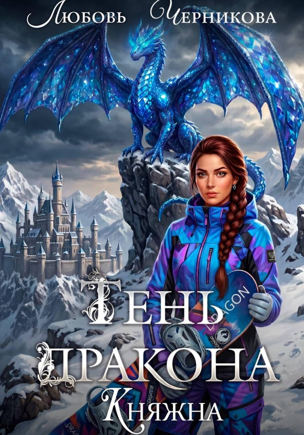 Обложка книги «Тень дракона. Княжна» — Любовь Черникова