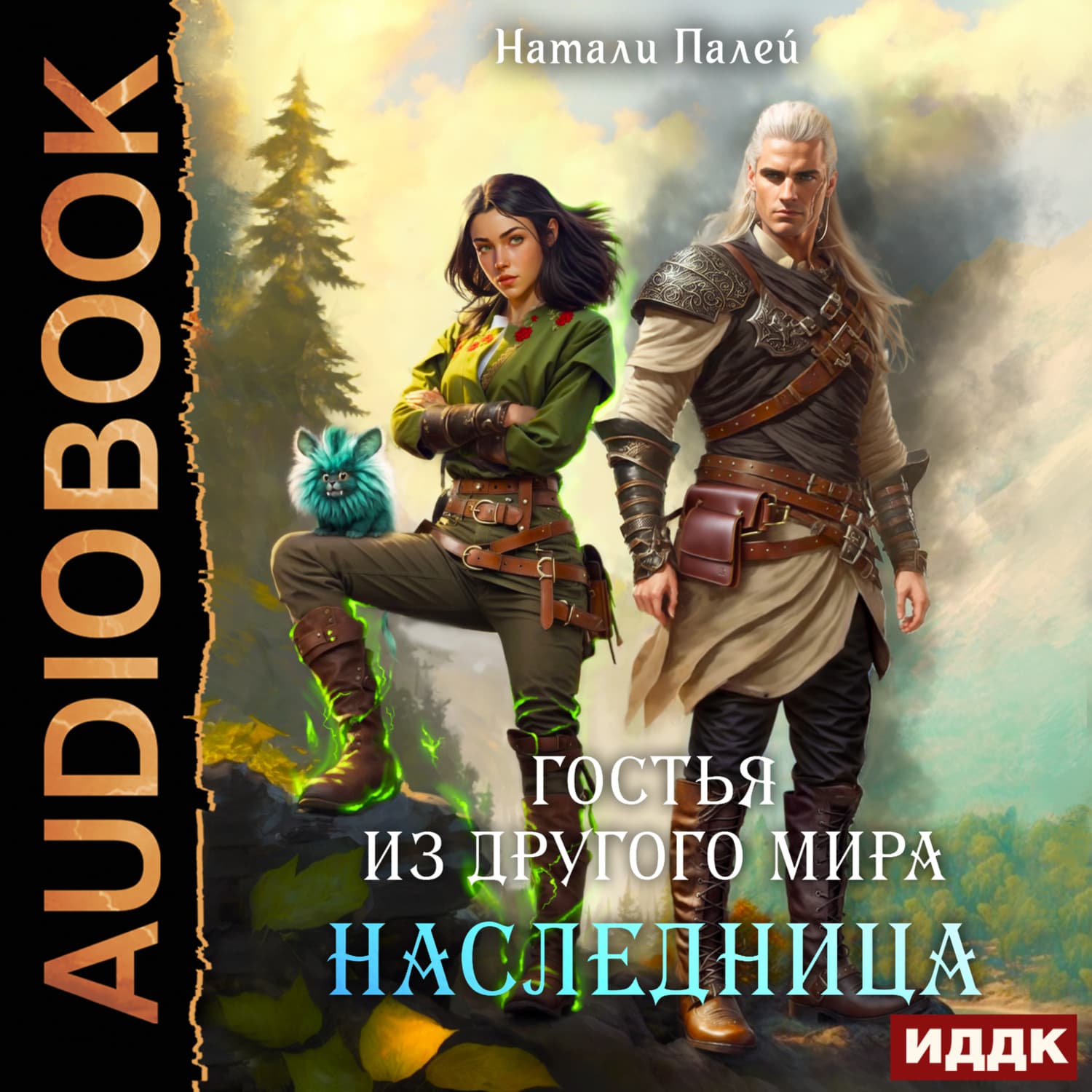 Обложка книги «Гостья из другого мира. Наследница» — Натали Палей