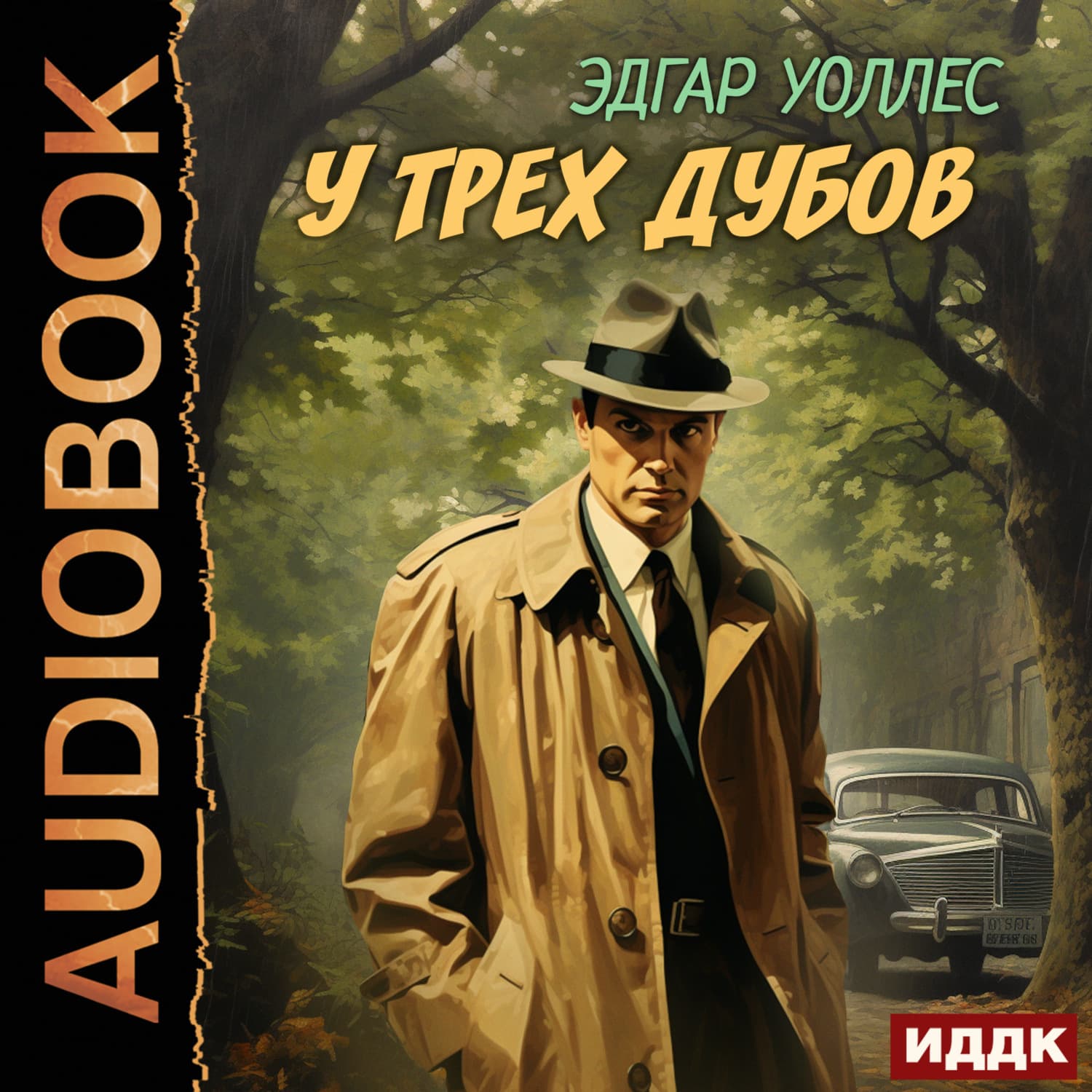 Обложка книги «У трех дубов» — Эдгар Уоллес