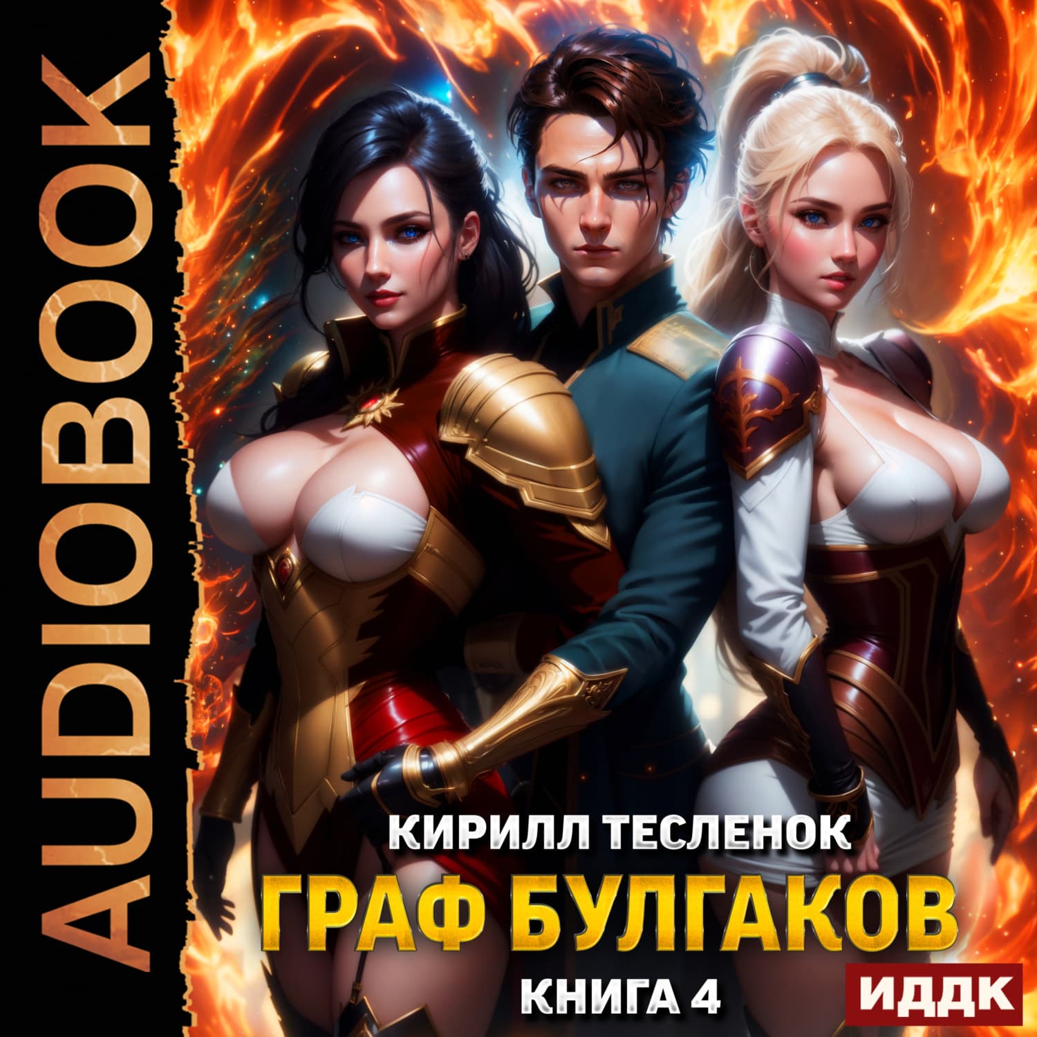 Обложка книги «Граф Булгаков. Книга 4. Аномалия Архидемон» — Кирилл Тесленок