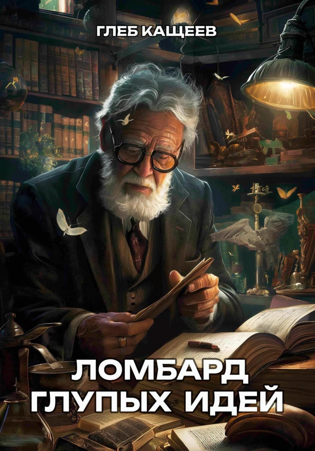 Обложка книги «Ломбард глупых идей» — Глеб Кащеев