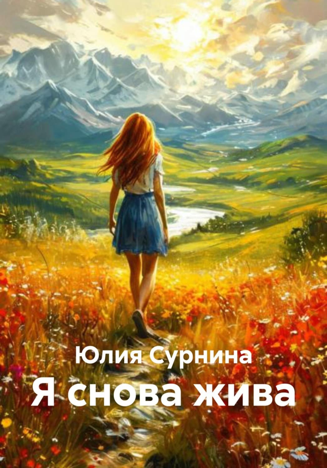 Обложка книги «Я снова жива» — Юлия Сурнина