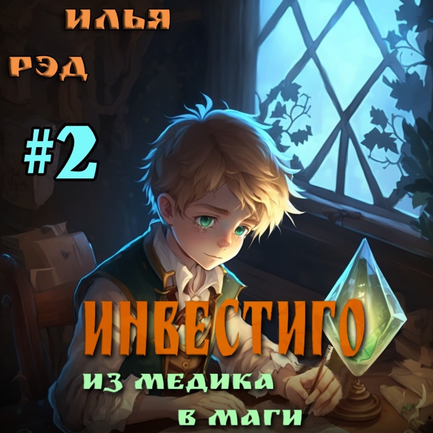 Обложка книги «Инвестиго. Из медика в маги. Том 2» — Илья Рэд