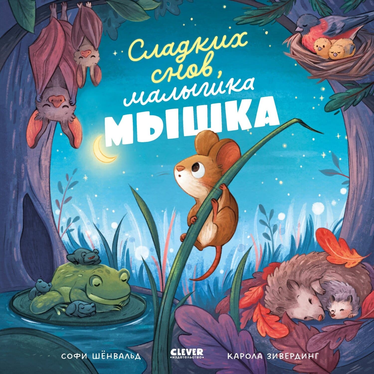 Обложка книги «Сладких снов, малышка мышка!» — Софи Шёнвальд