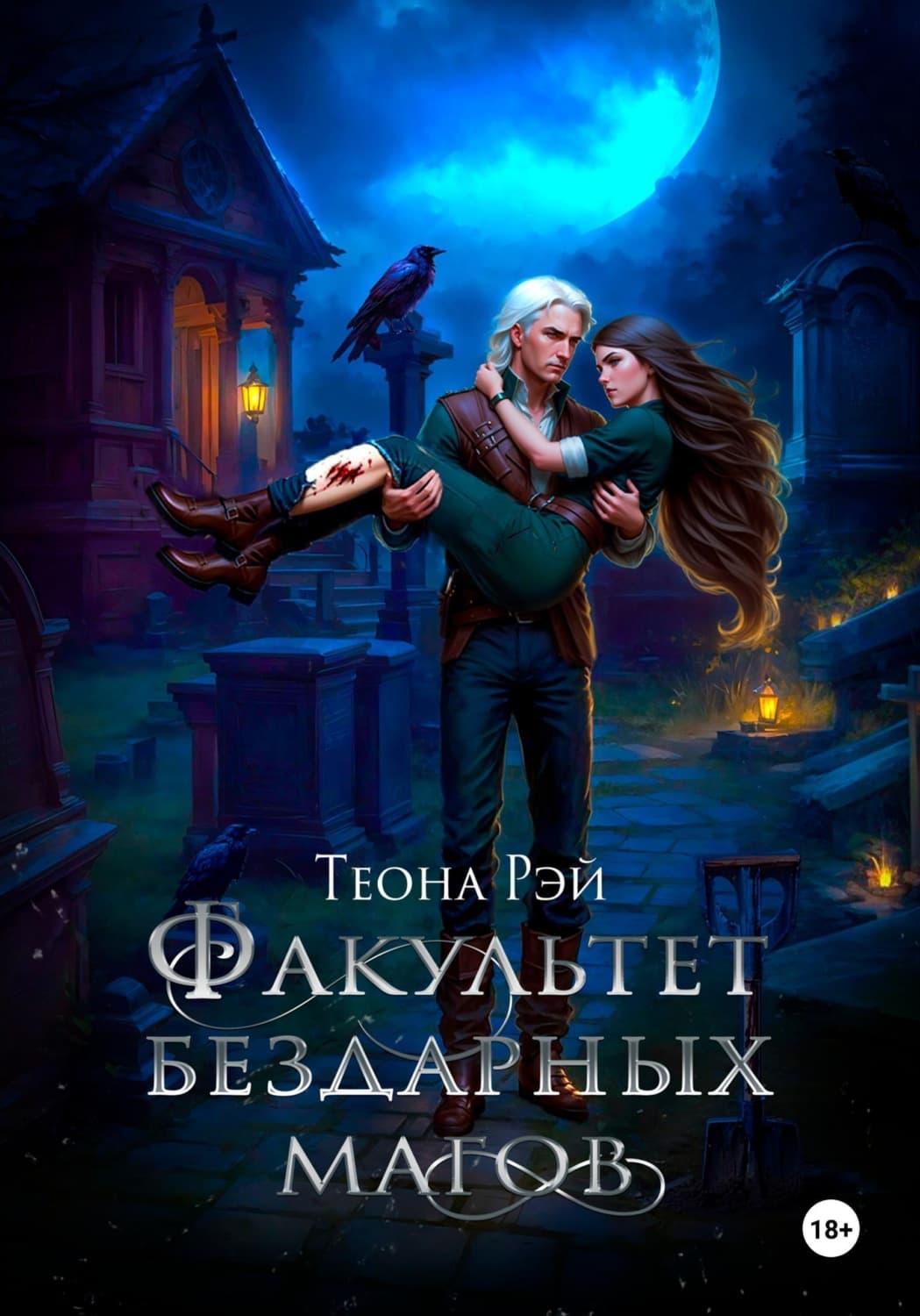 Обложка книги «Факультет бездарных магов» — Теона Рэй