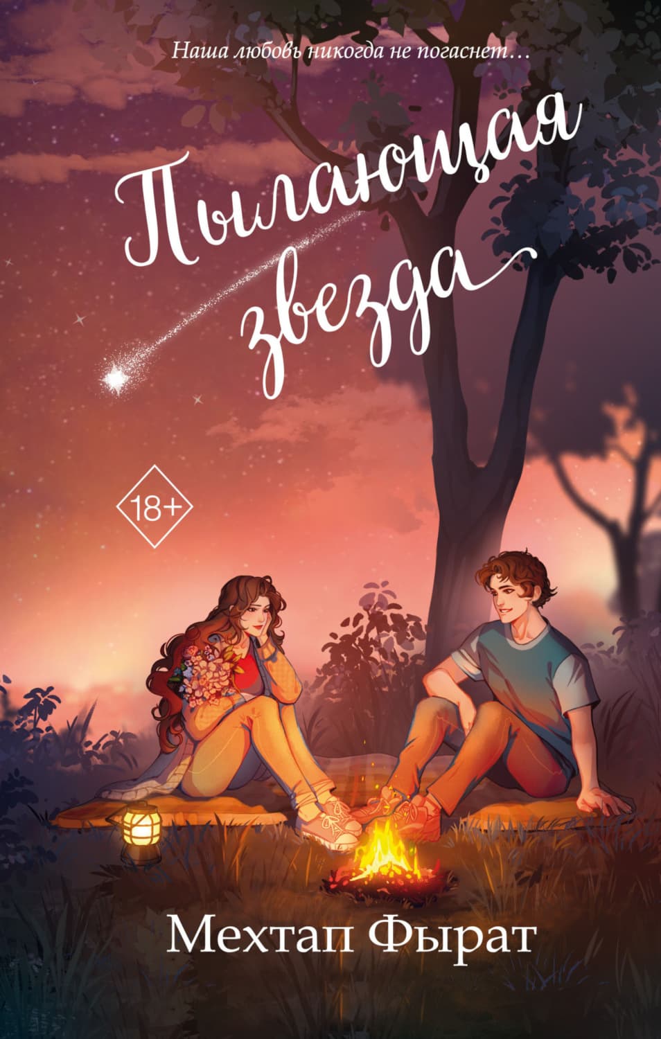 Обложка книги «Пылающая звезда» — Мехтап Фырат