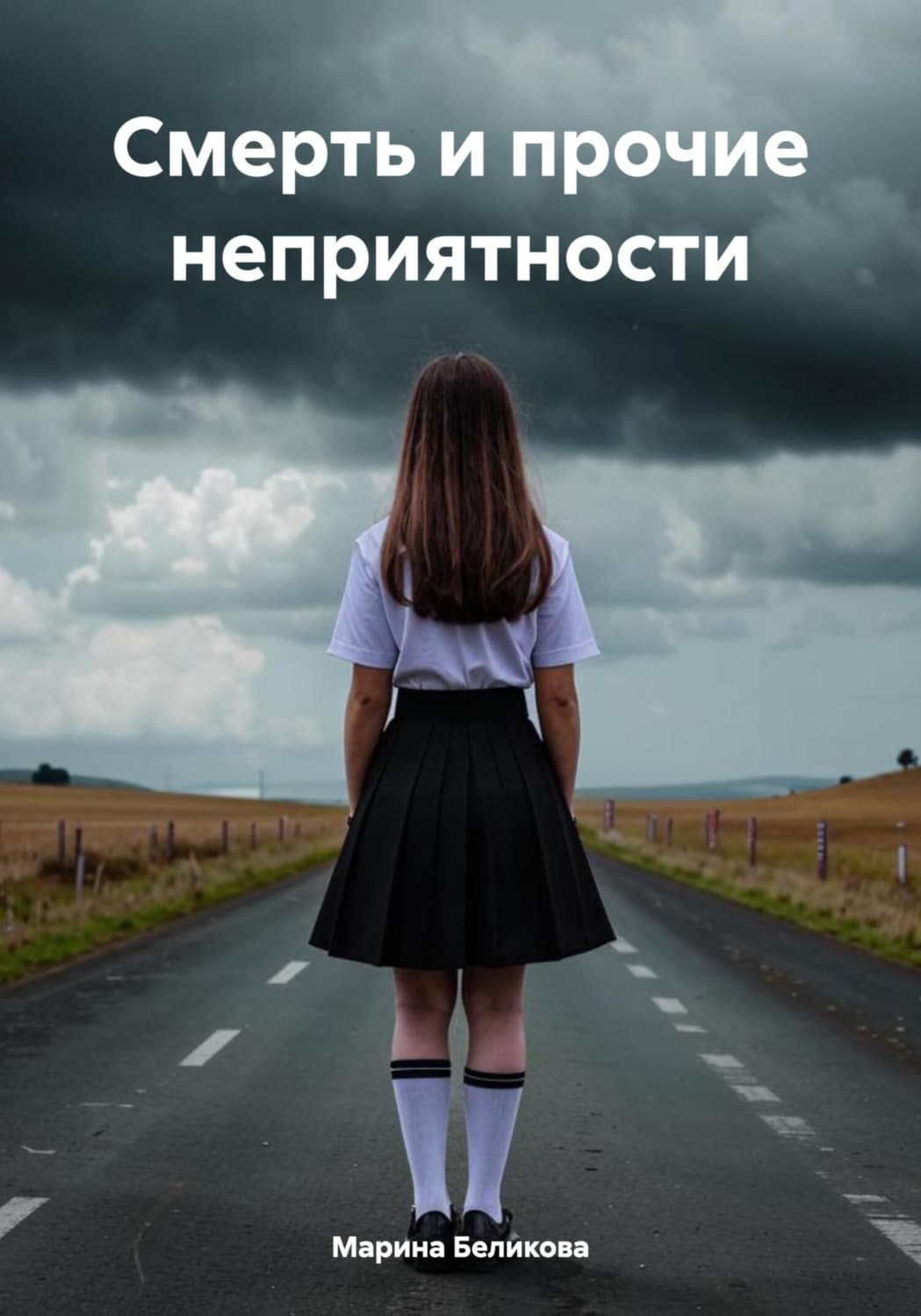Обложка книги «Смерть и прочие неприятности» — Марина Беликова