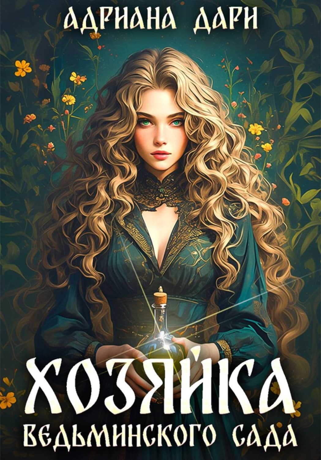 Обложка книги «Хозяйка ведьминского сада» — Анна Дари