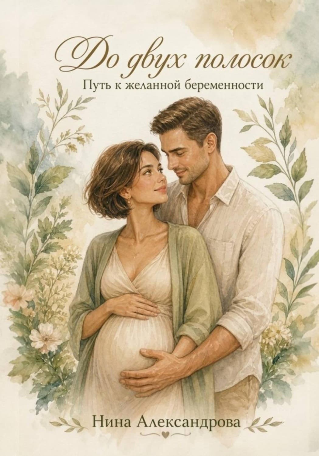 Обложка книги «До двух полосок. Путь к желанной беременности» — Наталья Александрова