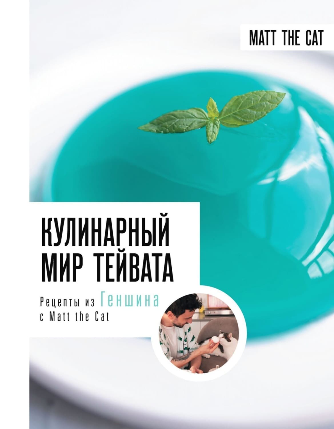 Обложка книги «Кулинарный мир Тейвата. Рецепты из Геншина с Matt the Cat» — Ярослав Матт те Кат