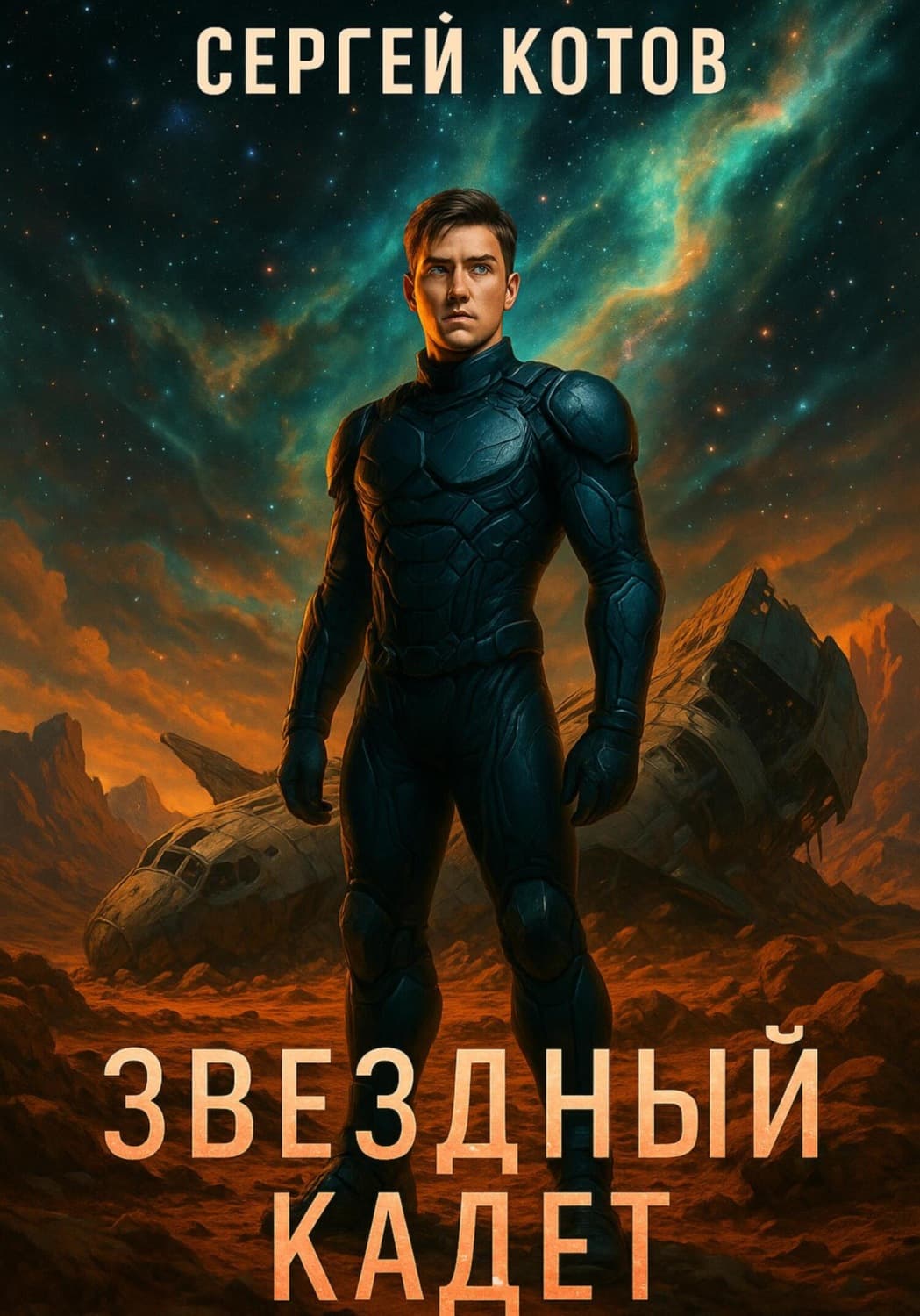 Обложка книги «Звёздный Кадет» — Сергей Котов