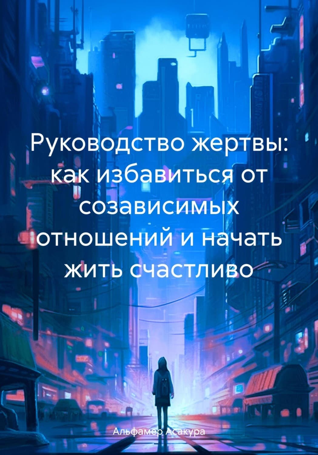 Обложка книги «Руководство жертвы: как избавиться от созависимых отношений и начать жить счастливо» — Альфамер Асакура