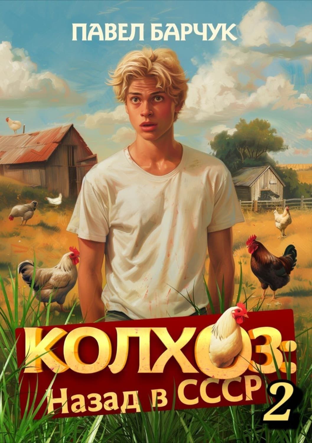 Обложка книги «Колхоз. Назад в СССР. Книга 2» — Петр Барчук